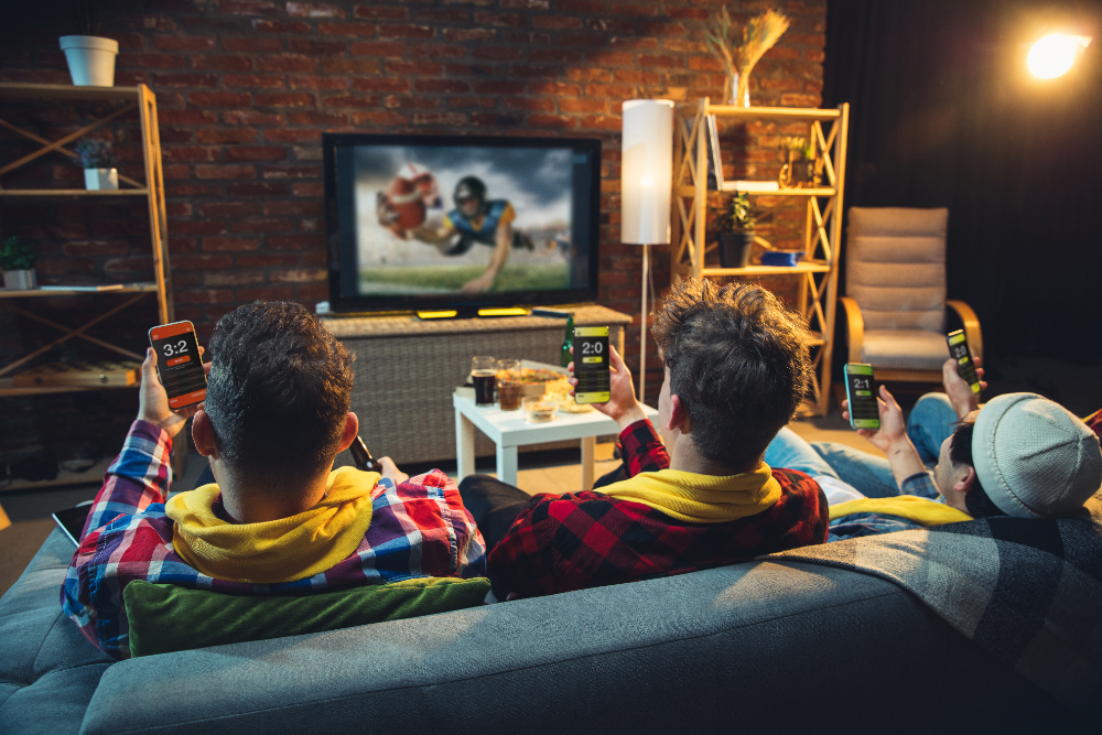 family using Spectrum internet