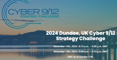 2024 Dundee UK Cyber 9/12 Strategy Challenge — Abertay University