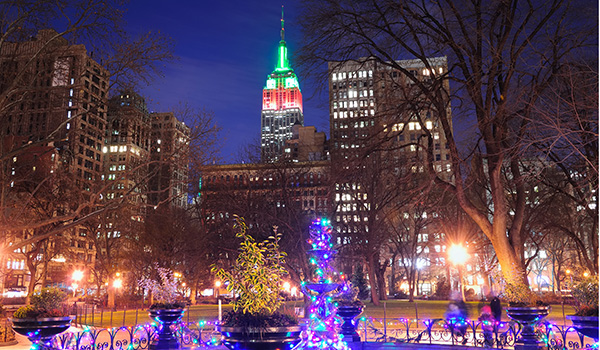 NYC Skyline at night