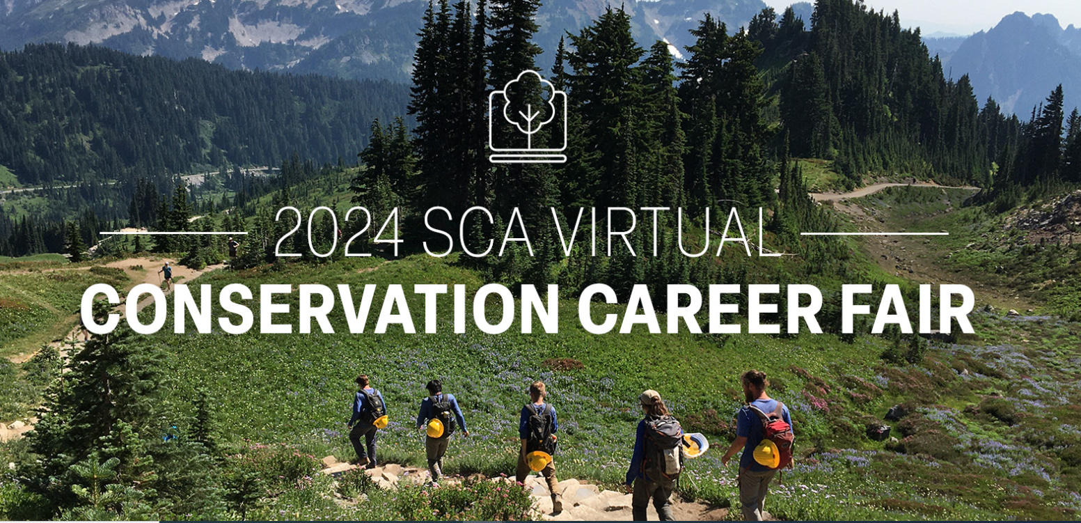 Virtual Conservation Career Fair 2024 — Student Conservation Association