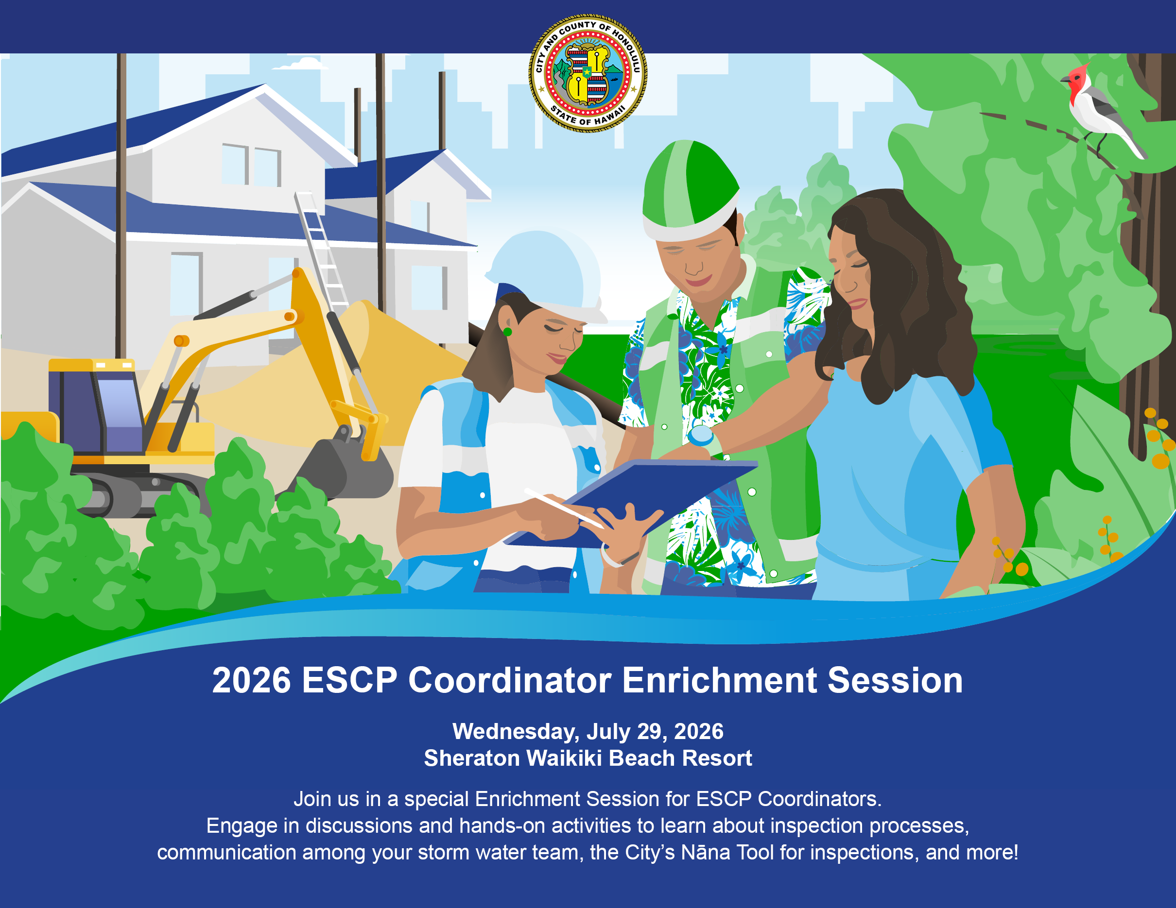 2026 ESCP Coordinator Enrichment Session Banner