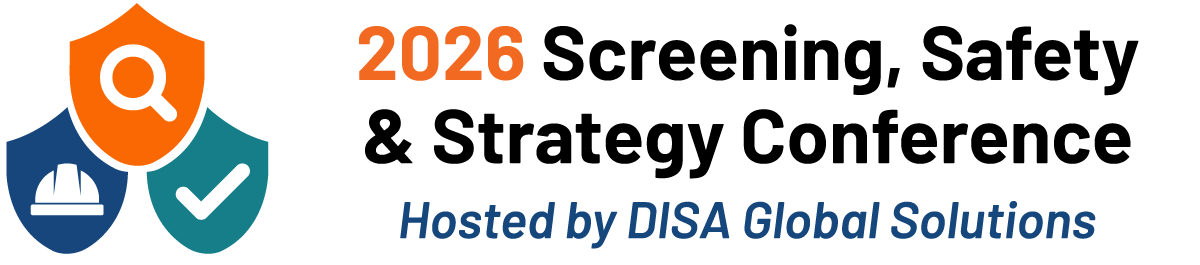 2026 Screening, Safety, Security Conference Logo