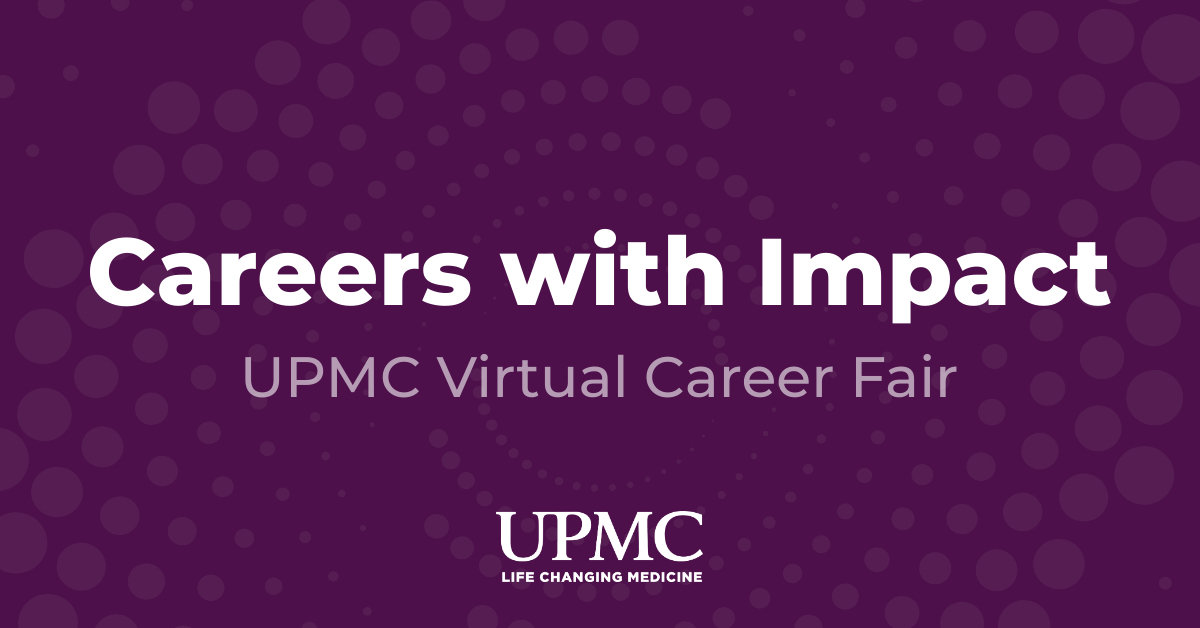 UPMC Virtual Career Fair