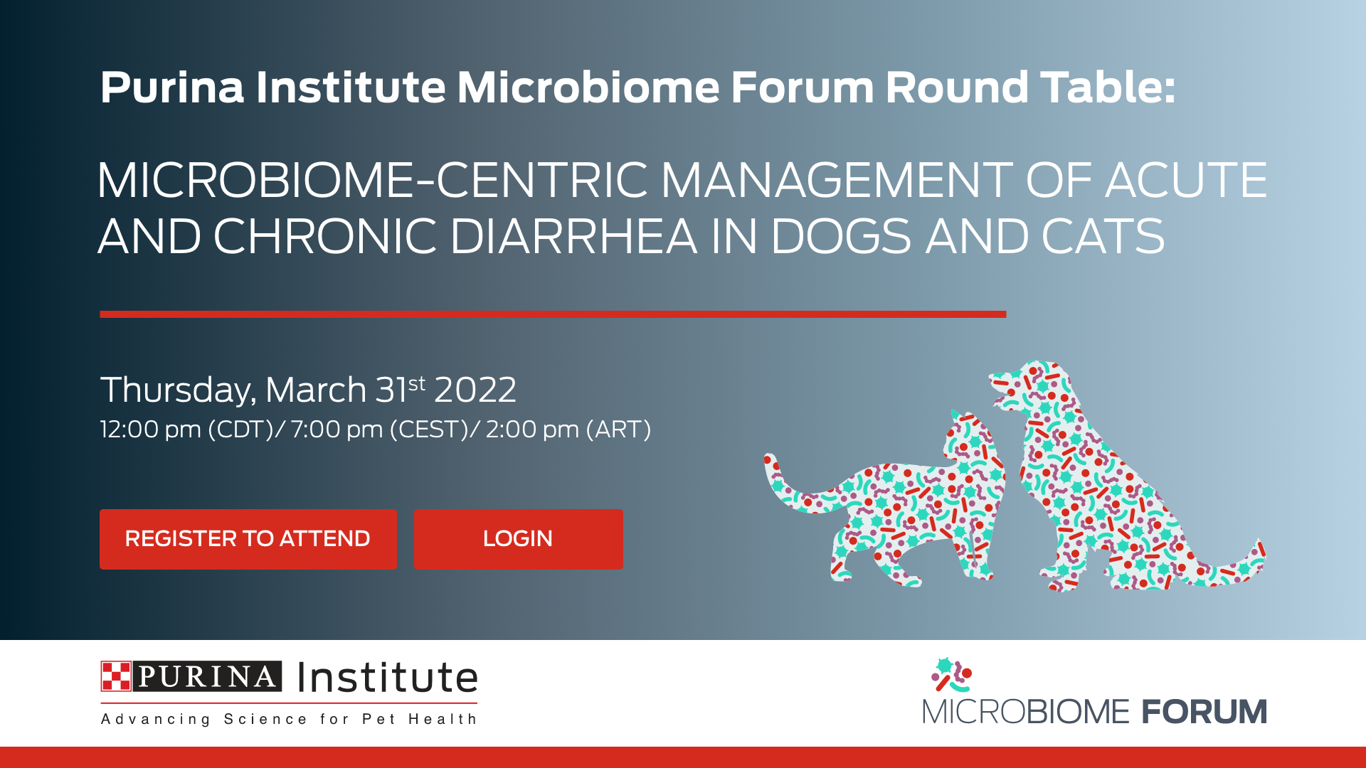 Purina Institute Microbiome Roundtable Microbiomecentric management