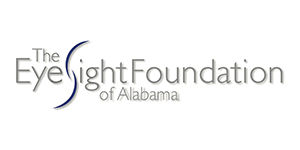 The eye sight foundation of Alabama logo