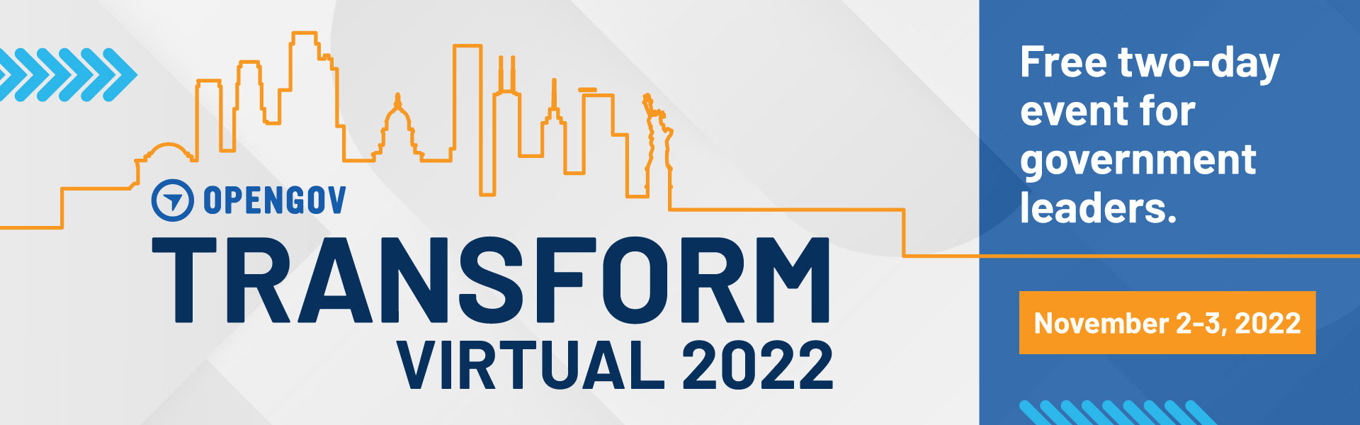 Vote OpenGov Transform Virtual 2022 Eventeer Awards 2023